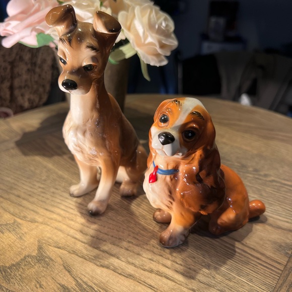Disney Lady and Tramp set of ceramic figures - Picture 1 of 7